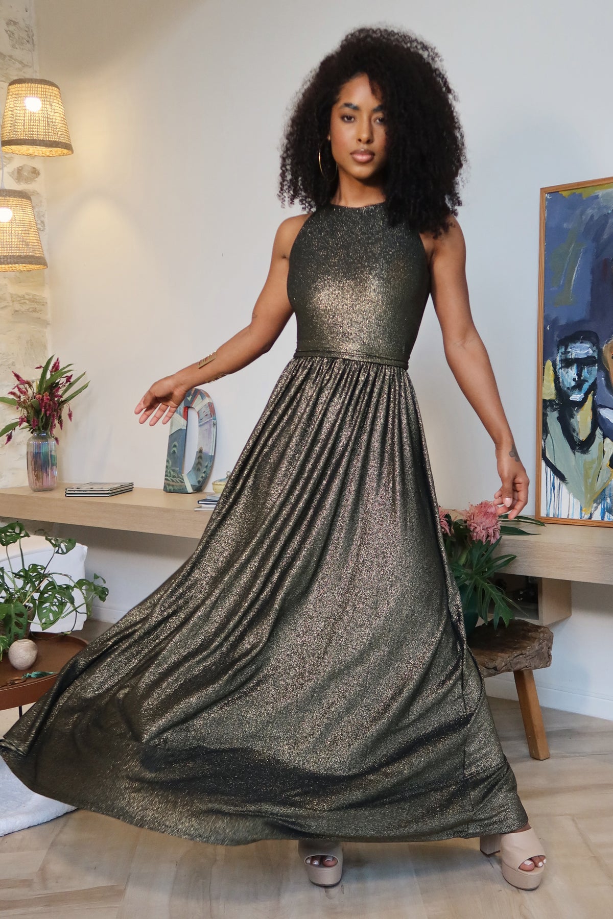 elegant opulent dress Ladivine Dress CD389
