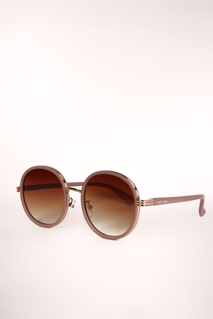 Oval Ombre Blush Sunglasses