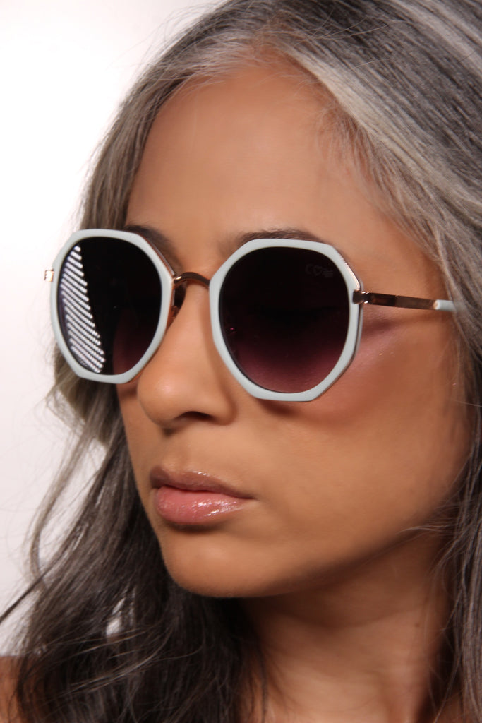 Octagonal Ombre Serenity Sunglasses