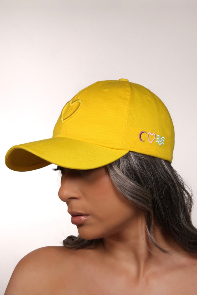 Yellow Love Hat