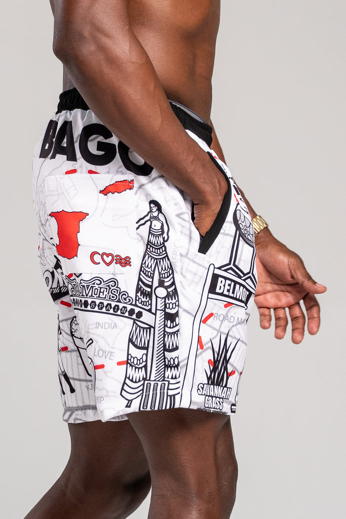 Road Map Shorts