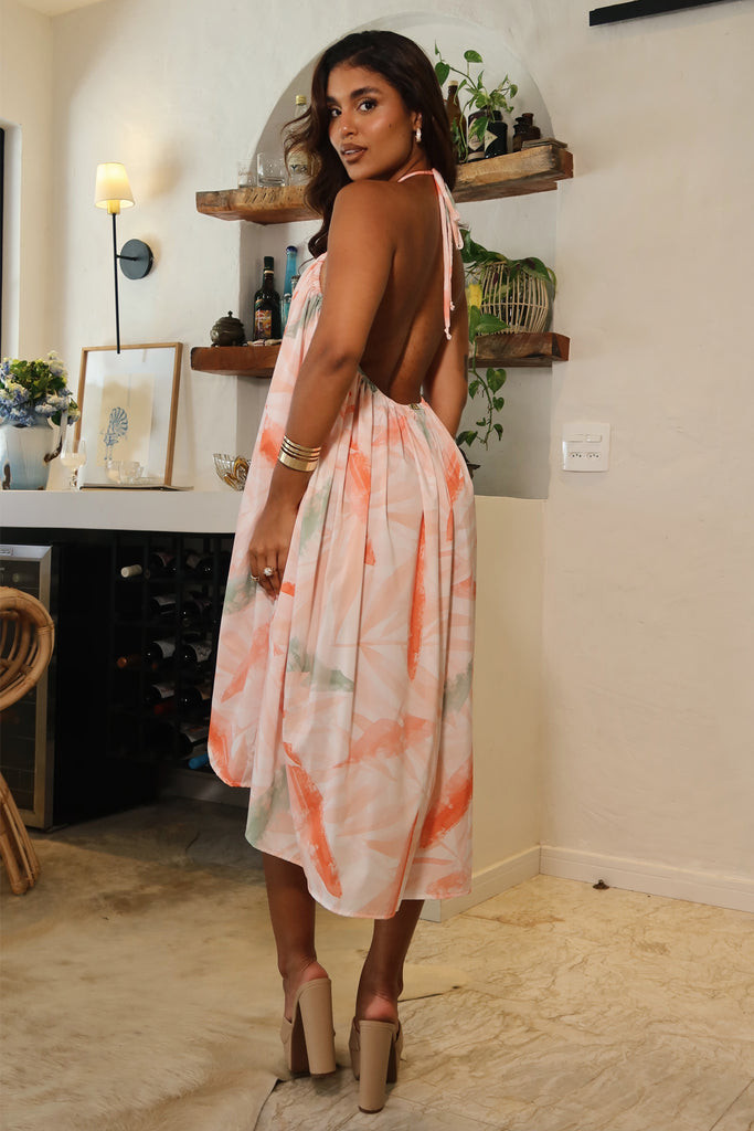 Willow Water Color Dress