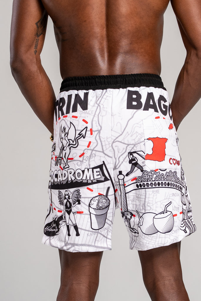 Road Map Shorts